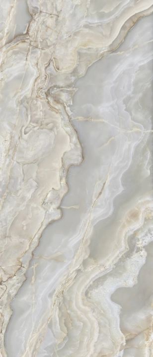La Fabbrica Ava Onice Iride Argento półpoler 120x280 cm gr. 6 mm